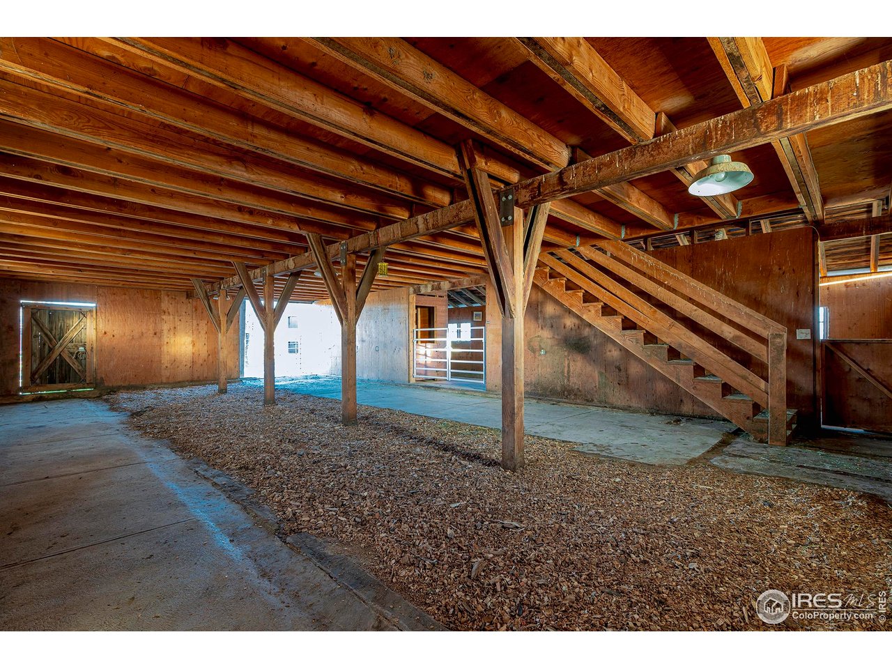 8642 Mineral Road Longmont, CO 80503 - Photo 15 of 41 Inside the historic barn