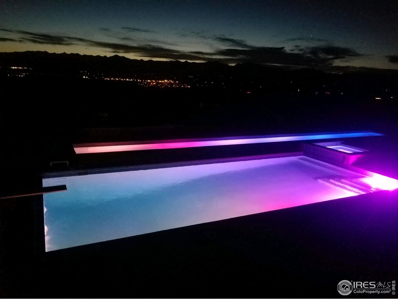 8642 Mineral Road Longmont, CO 80503 - Photo 43 of 50 Pools at night
