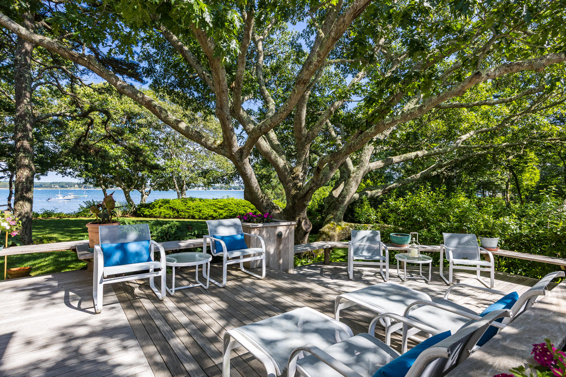 33 Pasture Road Cataumet, MA 02534 - Photo 22 of 90 a view of a chairs and table in the patio