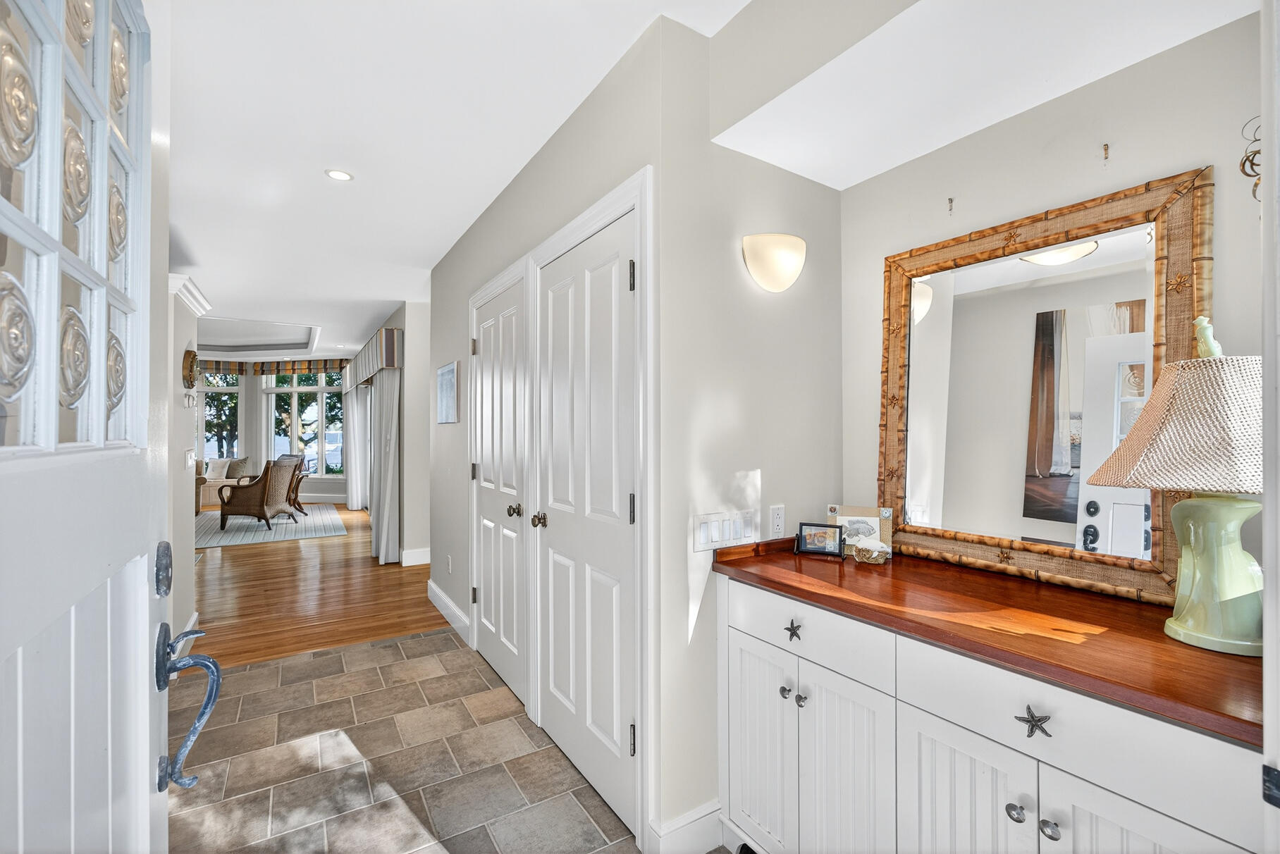 33 Pasture Road Cataumet, MA 02534 - Photo 27 of 90 a en suite bathroom with a sink and mirror