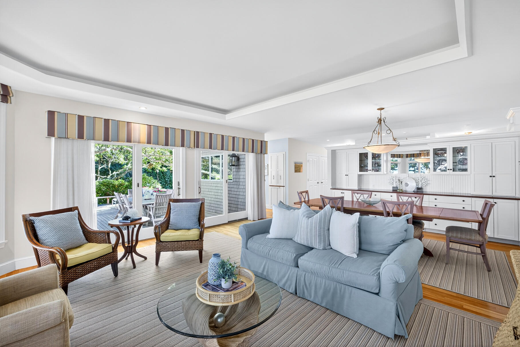 33 Pasture Road Cataumet, MA 02534 - Photo 34 of 90 a living room with furniture and a large window