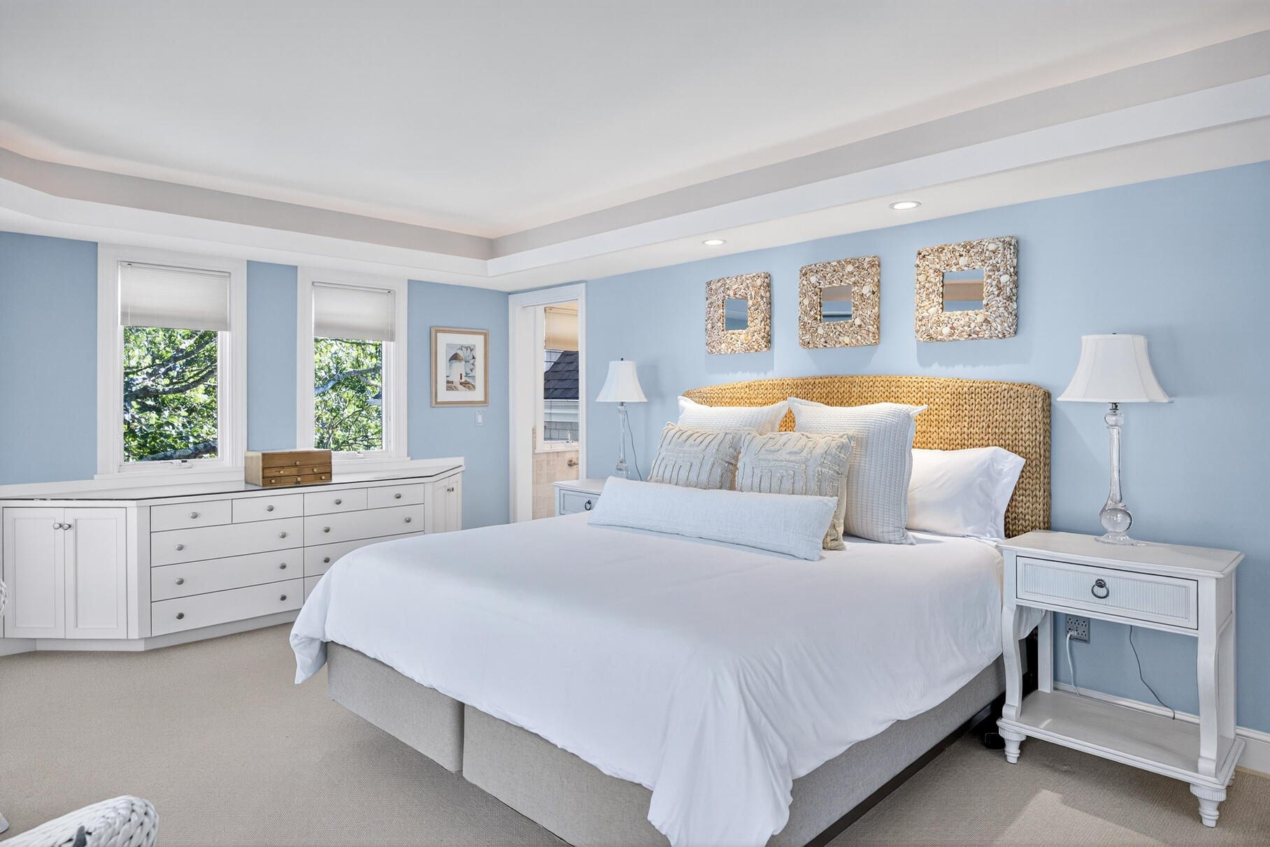 33 Pasture Road Cataumet, MA 02534 - Photo 52 of 90 a bedroom with a large bed and a window