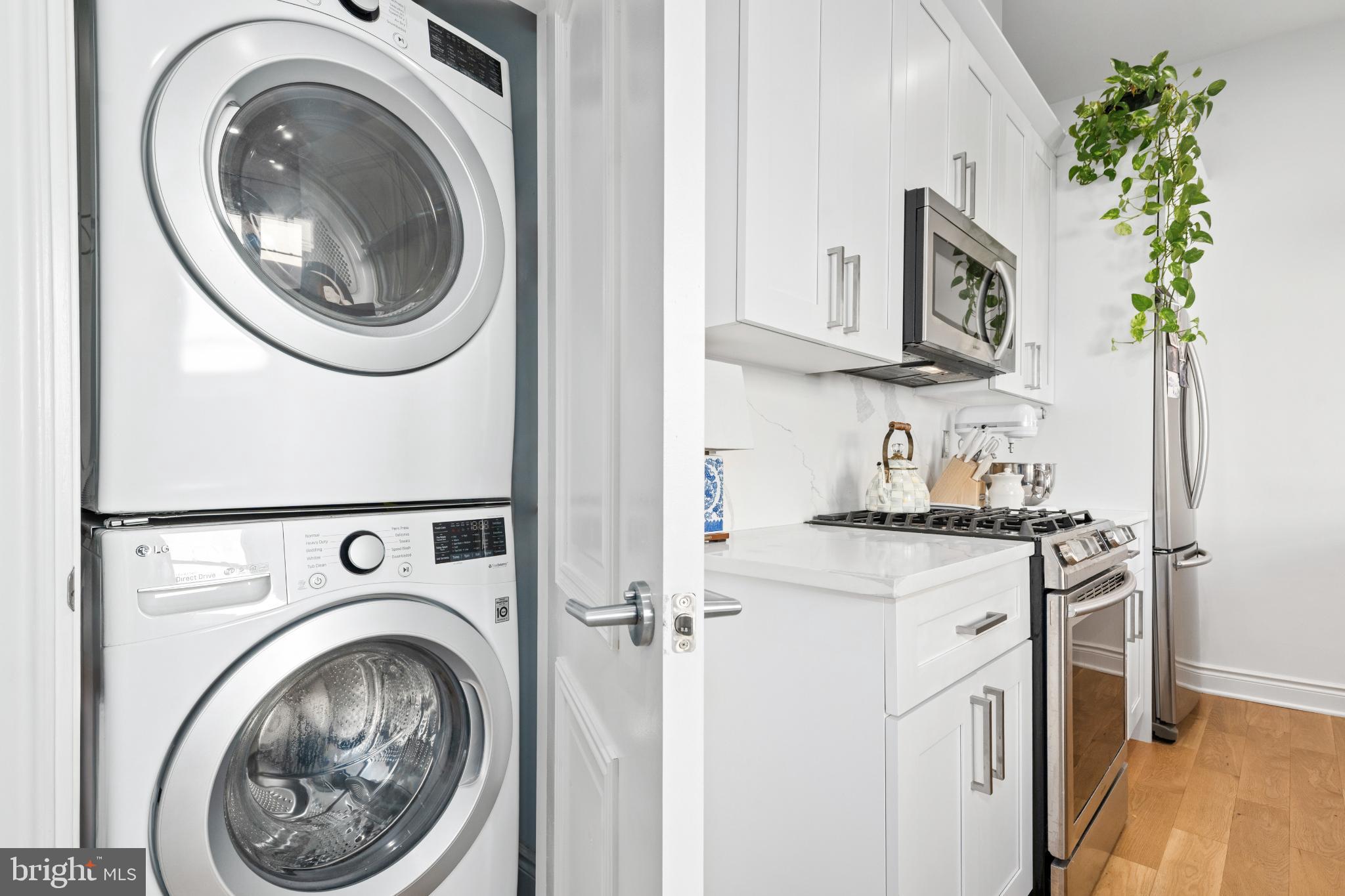 317 3rd Street Southeast, Unit 33 Washington, DC 20003 - Photo 26 of 26 a view of washer and dryer