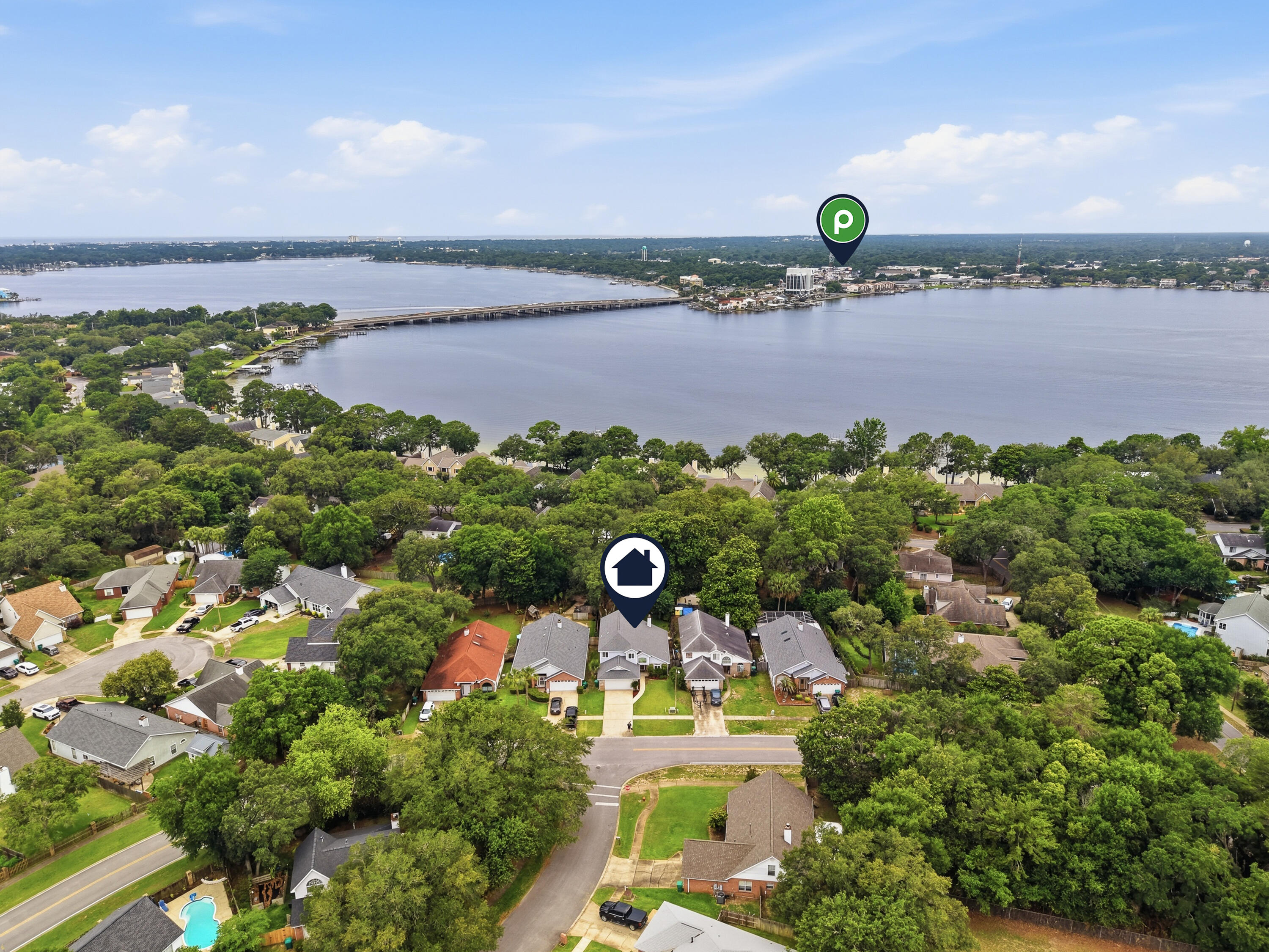 2554 Erwin Fleet Road Shalimar, FL 32579 - Photo 66 of 78 2554 erwin fleet st drone-2