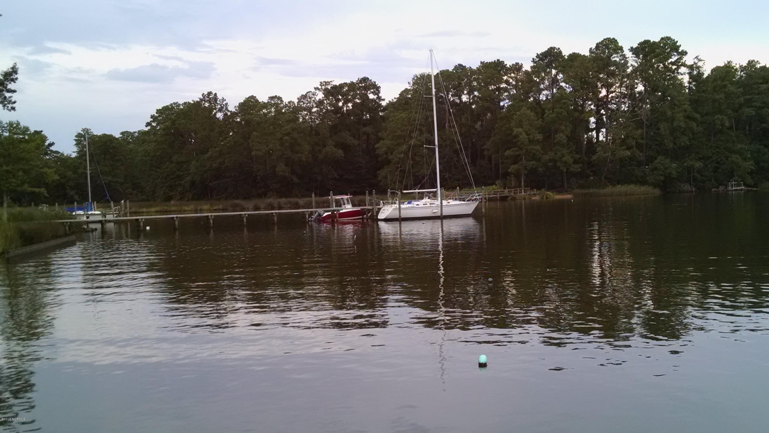 470 Fisher Town Road Havelock, NC 28532 - Photo 11 of 12 Sailboat at Anchor on Clubfoot Creek