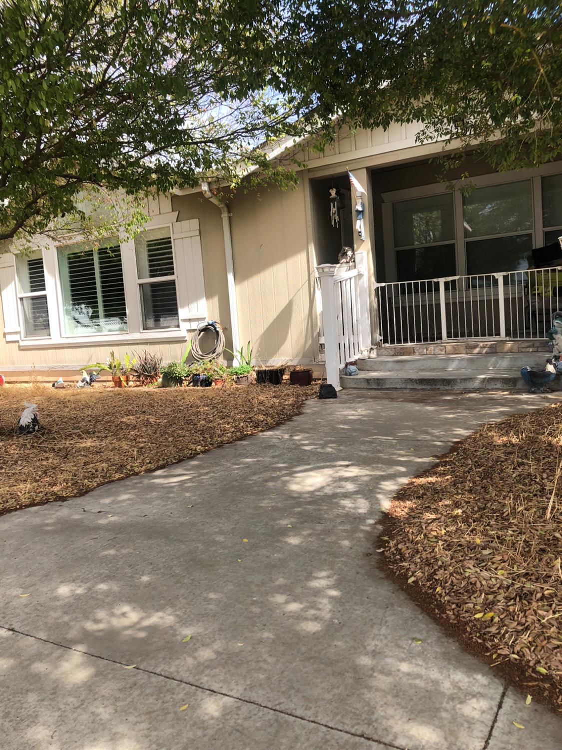 1313 South Stearns Road Oakdale, CA 95361 - Photo 16 of 57 a front view of a house with a tree