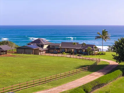 a view of a swimming pool with an outdoor space and seating area