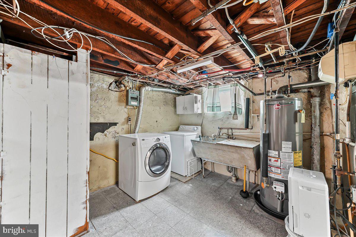 755 Braxton Road Ridley Park, PA 19078 - Photo 20 of 27 Functional basement laundry space.