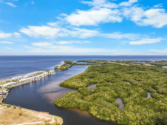 a view of an ocean beach