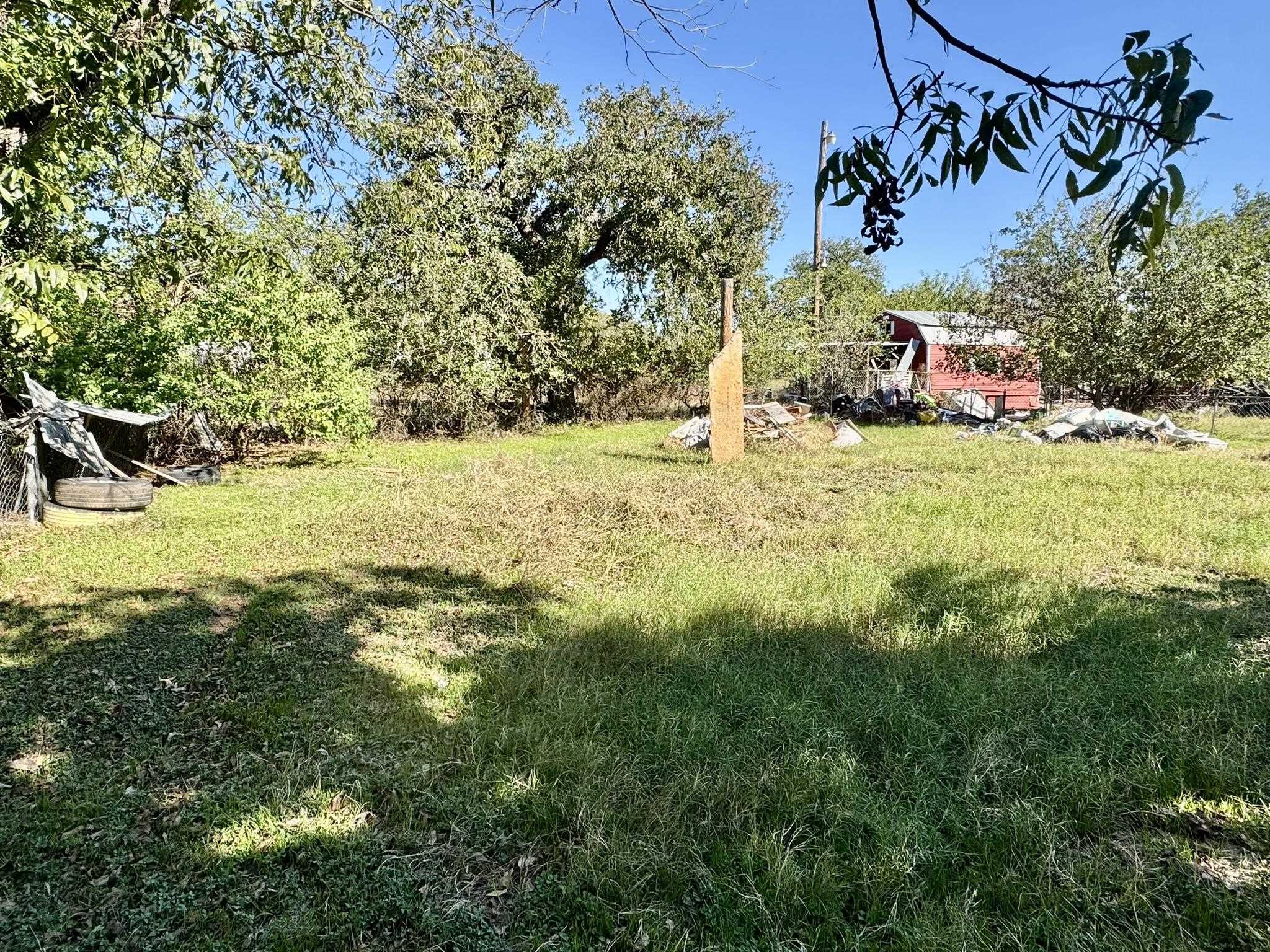 520 Munson Tow, TX 78672 - Photo 9 of 24 a backyard of a house with lots of green space