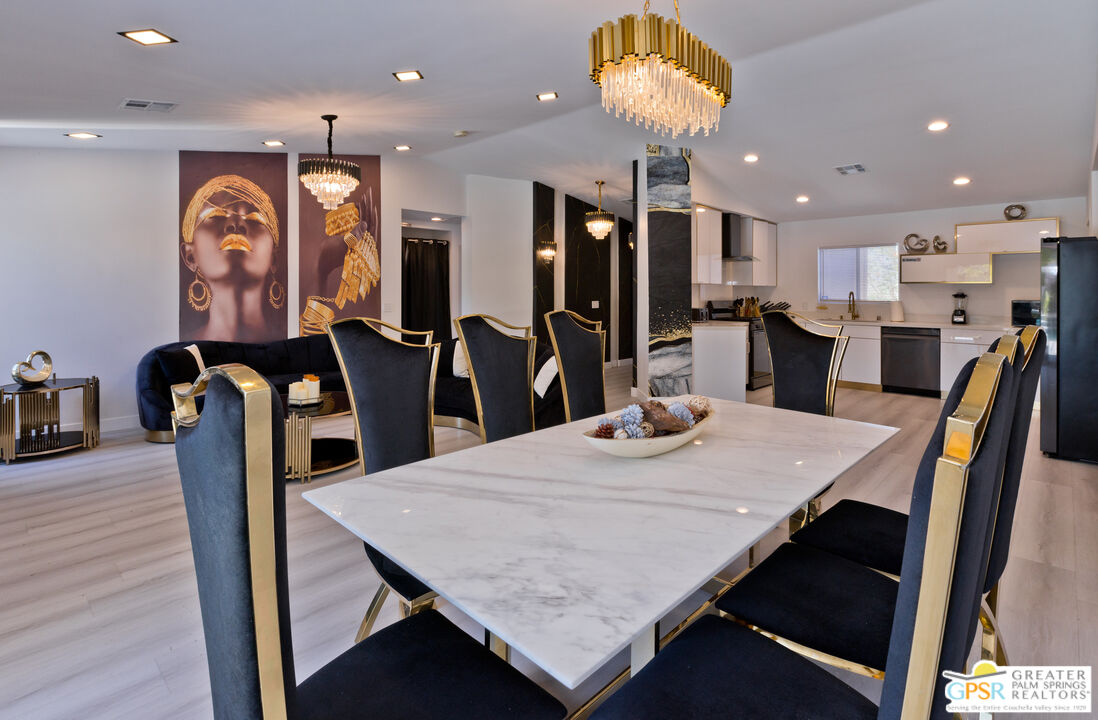 12800 Miracle Hill Road Desert Hot Springs, CA 92240 - Photo 17 of 51 a view of a dining room with furniture