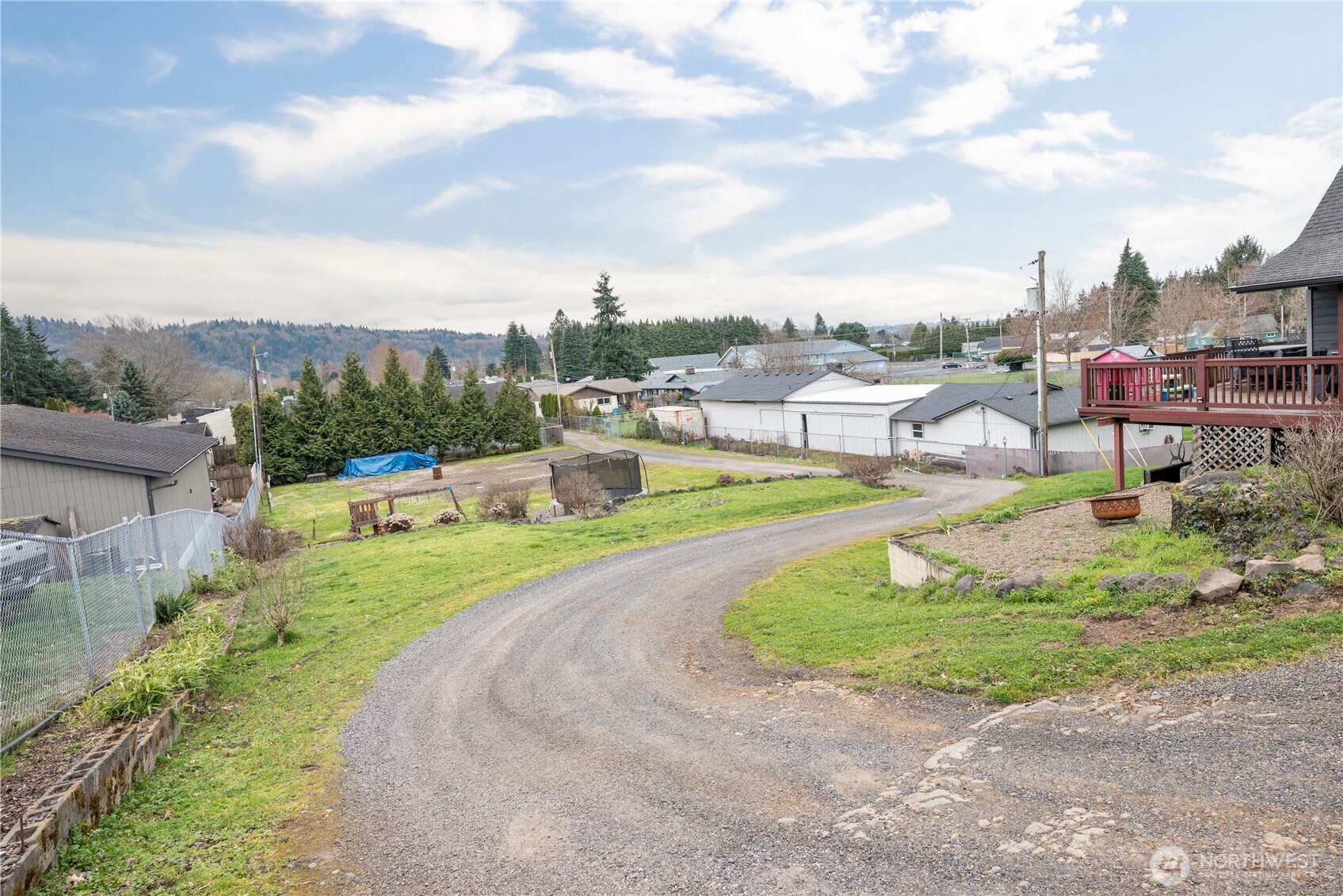 4514 Ohio Street Longview, WA 98632 - Photo 19 of 30 a view of a garden with a house