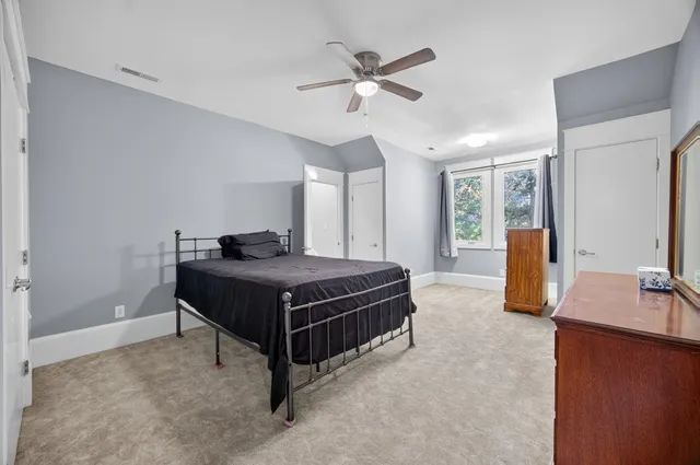 a view of a patio with a table and a chairs