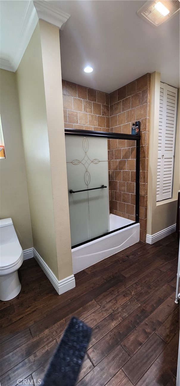 3112 1st Street Riverside, CA 92507 - Photo 34 of 61 a view of entryway with wooden floor