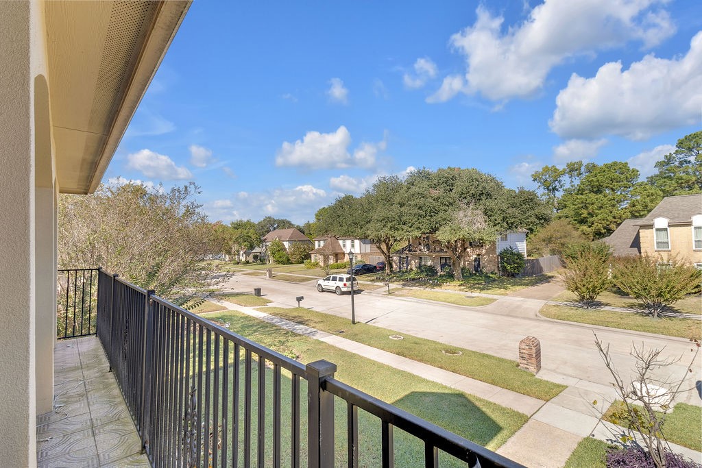 16017 Congo Lane Jersey Village, TX 77040 - Photo 13 of 13 a view of a terrace with yard