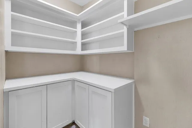 a utility room with washer and dryer