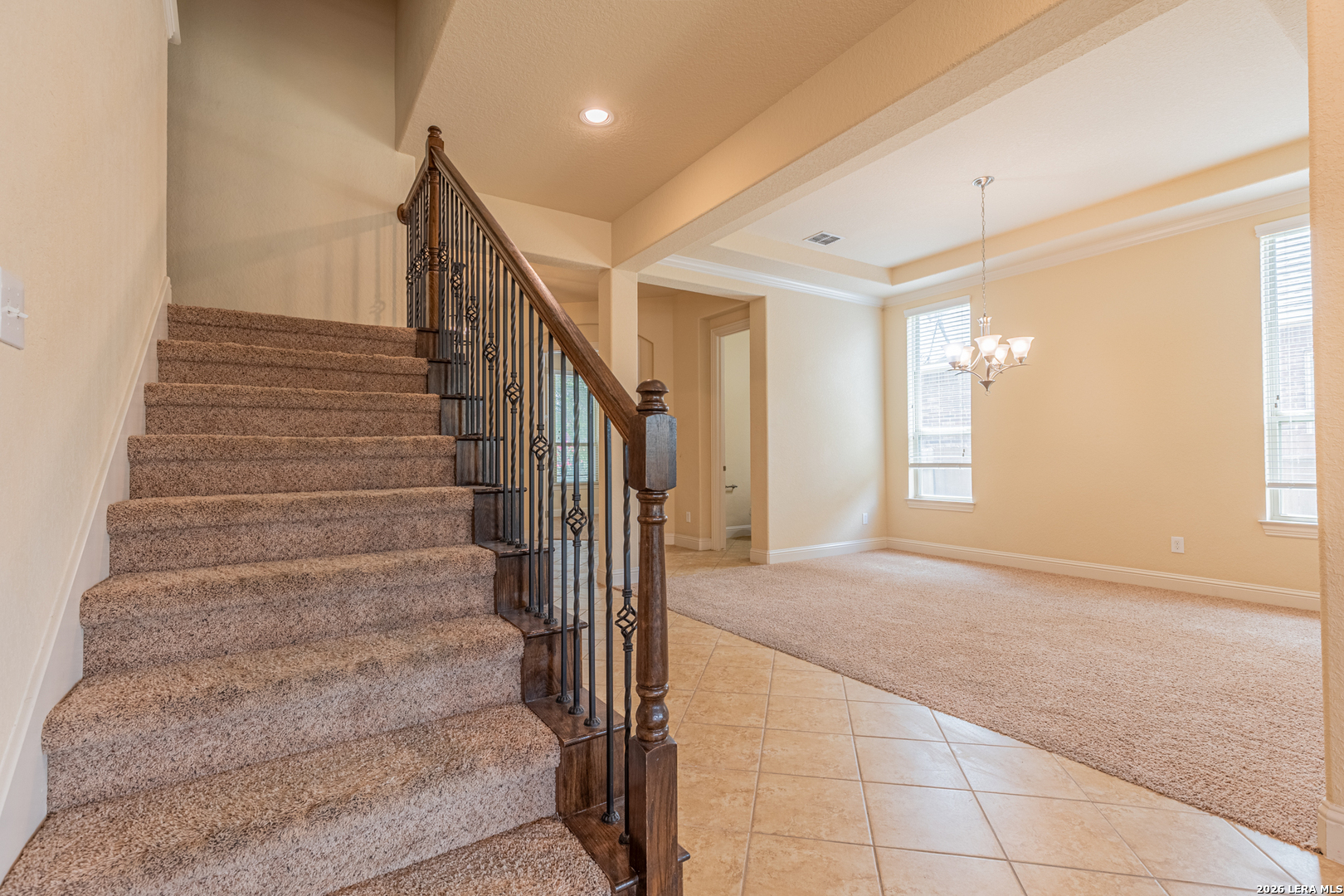 8103 Mystic Chase Boerne, TX 78015 - Photo 9 of 49 a view of entryway and hall with wooden floor