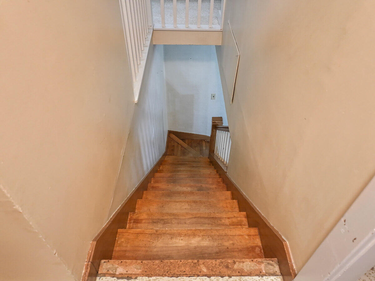 5 Payne Street Lewiston, ME 04240 - Photo 41 of 49 Stairway from Second Floor