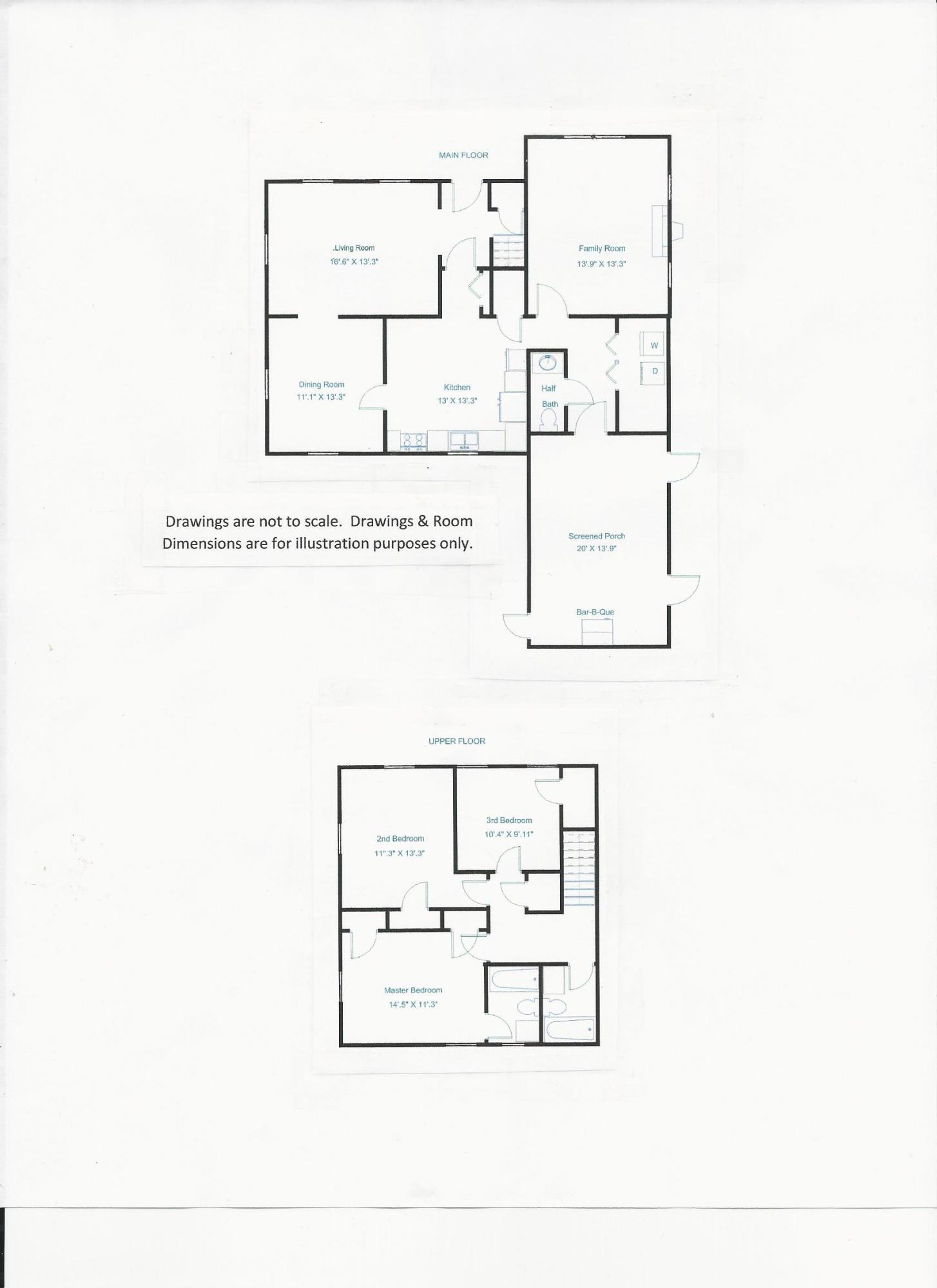 709 John McQueen Road Aberdeen, NC 28315 - Photo 38 of 38 Floor Plan MCQ