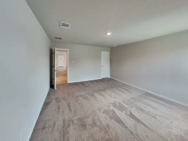 a view of empty room