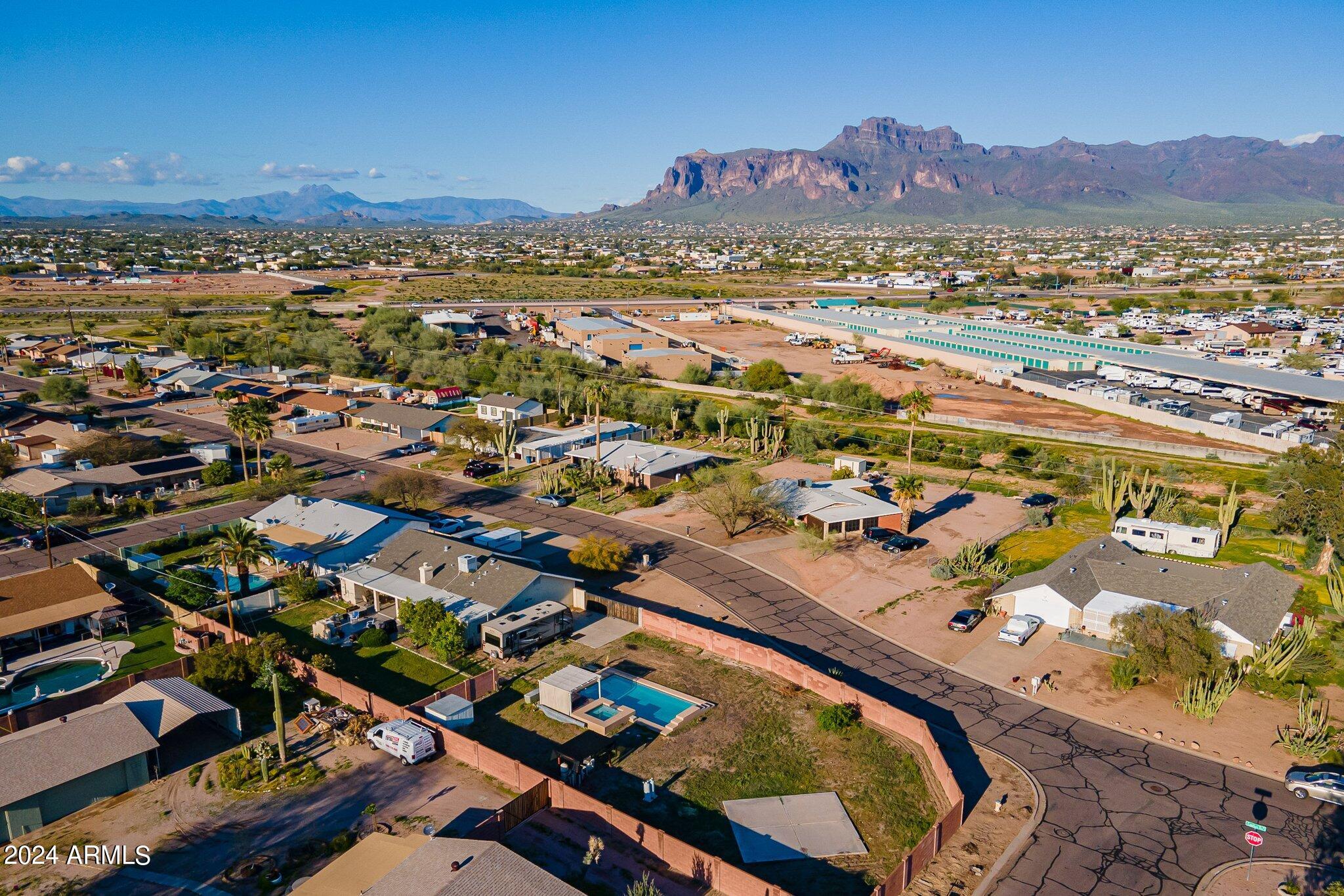 1444 South Cactus Road Apache Junction, AZ 85119 - Photo 39 of 39 1/2 Acre Lot with Views