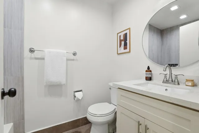 a outdoor space with furniture