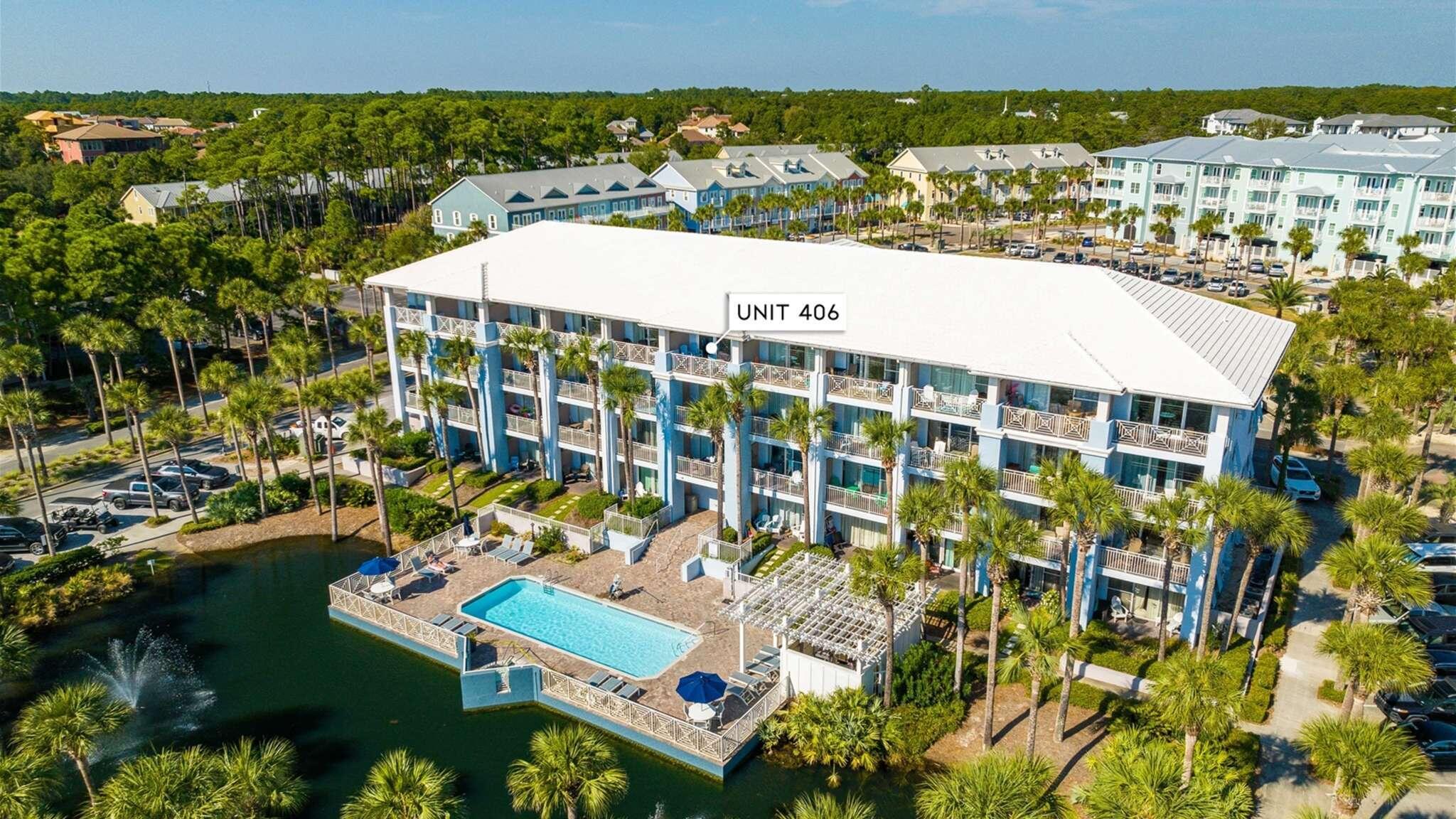 145 Spires Lane, Unit 406 Santa Rosa Beach, FL 32459 - Photo 37 of 38 a view of a city with tall buildings