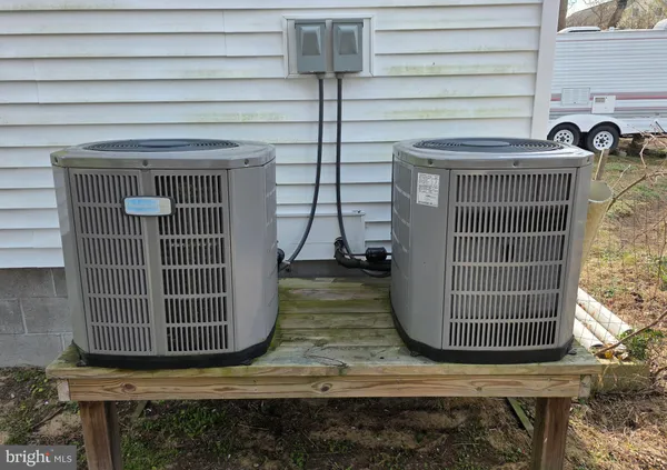 a view of a door with wooden fence