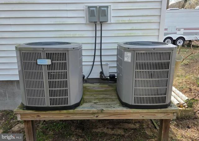 a view of a door with wooden fence