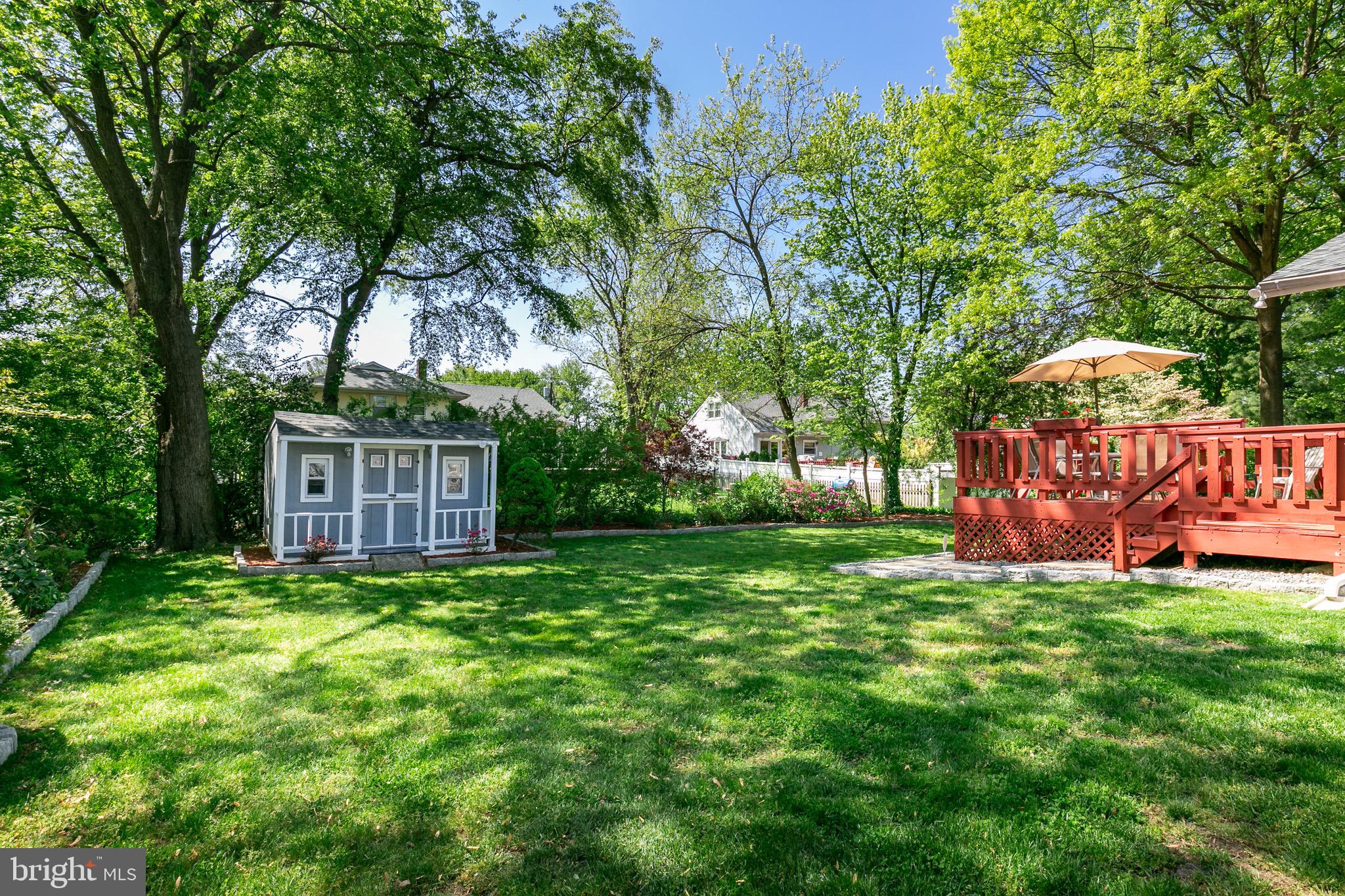 304 Sheffield Road Cherry Hill, NJ 08034 - Photo 35 of 35 Backyard with Shed