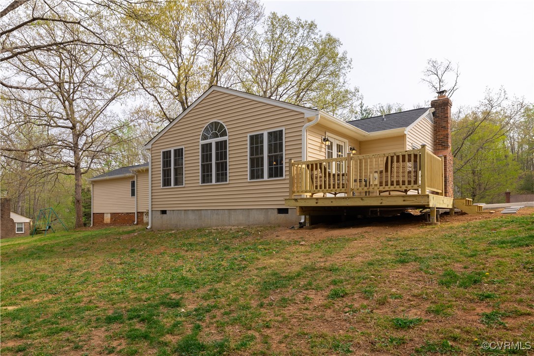 2118 Chestnut Oaks Road Powhatan, VA 23139 - Photo 4 of 41 View From Back