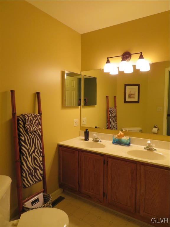 1275 Forest Road Whitehall, PA 18052 - Photo 23 of 32 Hall Full bath. Double bowl, cabinet vanity, plus