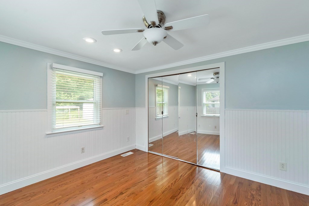 14 Scarsdale Road Springfield, MA 01129 - Photo 30 of 42 a view of an empty room with wooden floor and a window