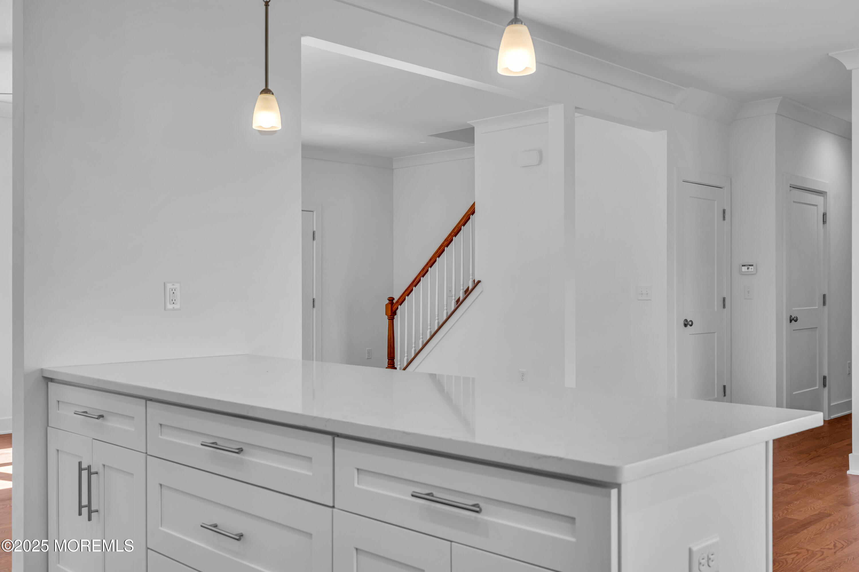 35 Pennsylvania Avenue Waretown, NJ 08758 - Photo 26 of 65 a view of hallway with chandelier