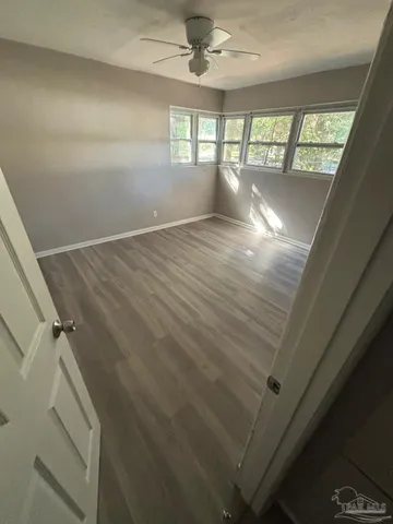 wooden floor in an empty room