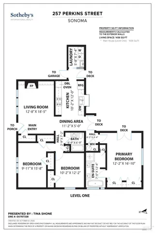 $1,100,000 | 257 Perkins Street, Sonoma, CA 95476