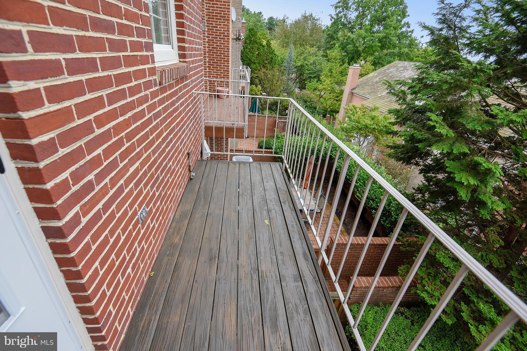 8018 Quarry Ridge Way Bethesda, MD 20817 - Photo 37 of 41 Main Level Balcony of Kitchen