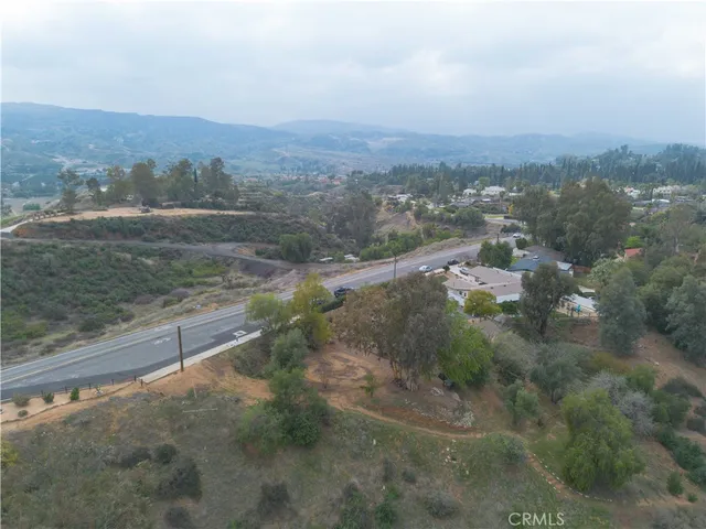 a view of city and mountain