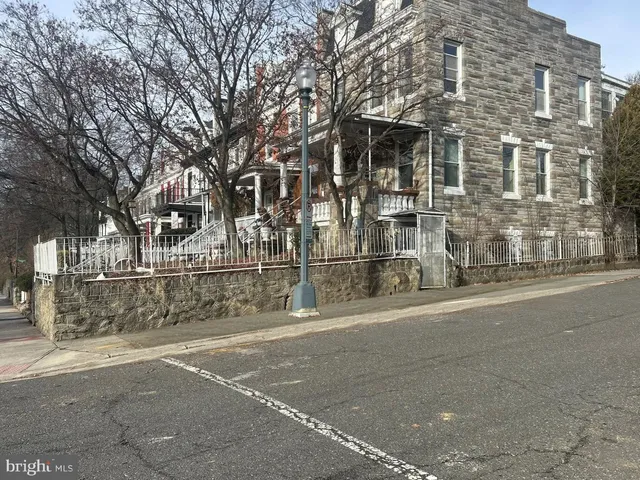 a view of large building