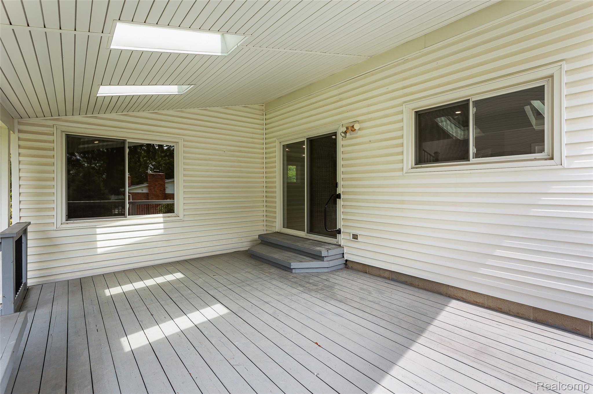 6552 Orion Road Rochester, MI 48306 - Photo 43 of 53 Covered Back Patio