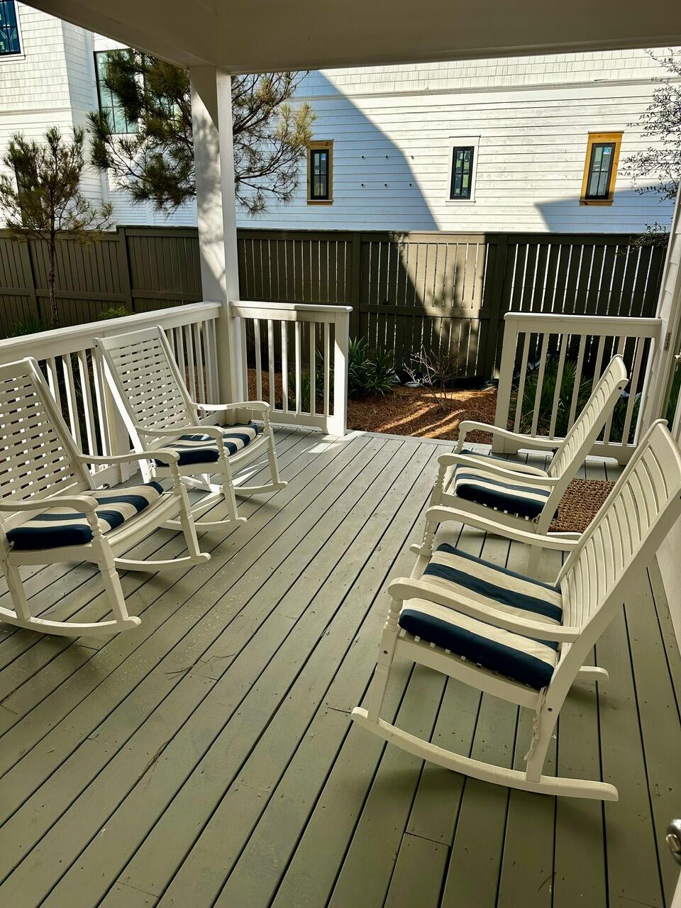 38 Candlehouse Ln Inlet Beach Inlet Beach, FL 32461 - Photo 19 of 41 back porch