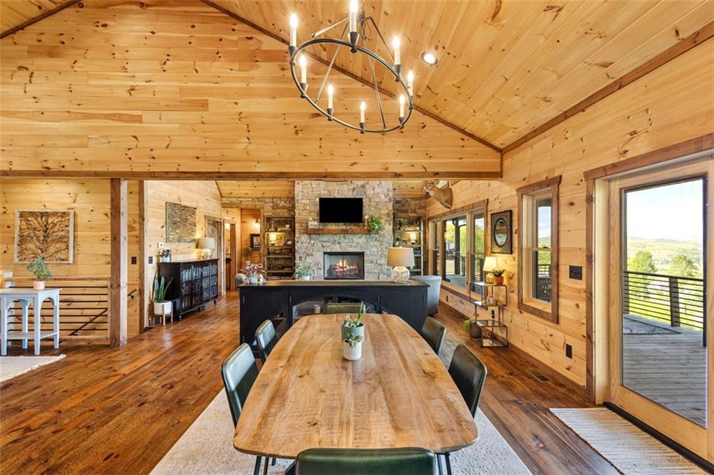 95 Upper Ridge Trail Blairsville, GA 30512 - Photo 28 of 71 a view of a swimming pool