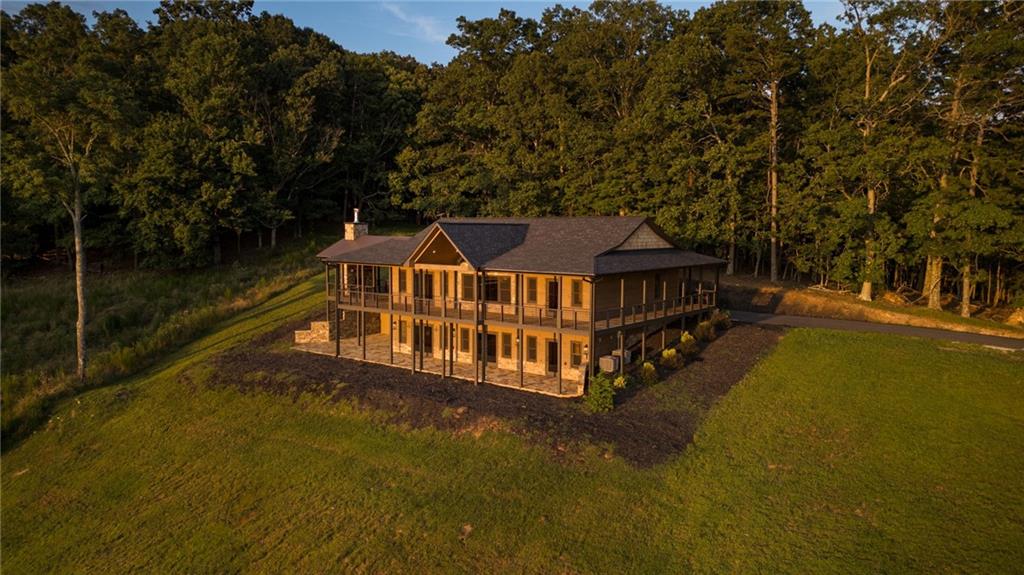95 Upper Ridge Trail Blairsville, GA 30512 - Photo 64 of 71 a view of a house with roof deck