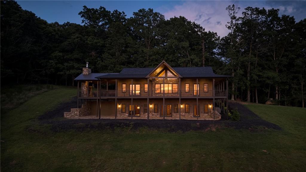 95 Upper Ridge Trail Blairsville, GA 30512 - Photo 67 of 71 a view of house with outdoor space and garden
