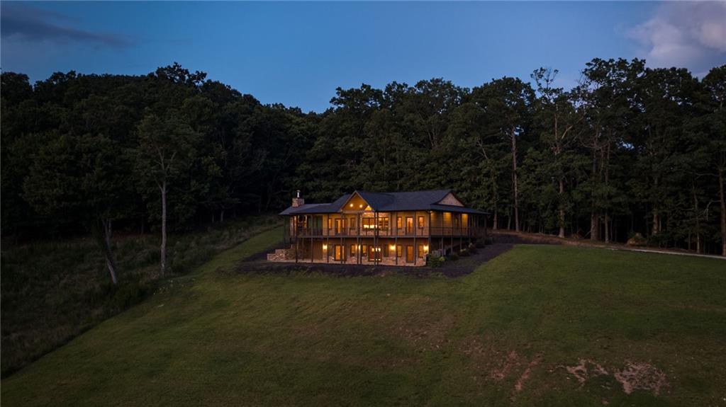 95 Upper Ridge Trail Blairsville, GA 30512 - Photo 69 of 71 a big yard with lots of green space and mountain view in back