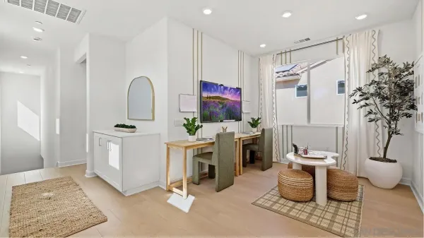 a very nice looking room with a couch