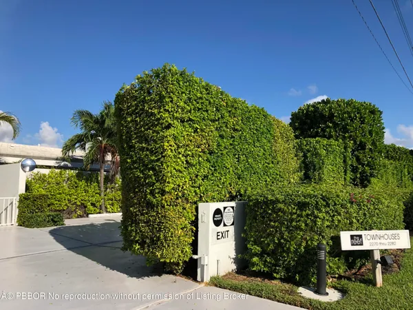 a view of a big yard with an empty space