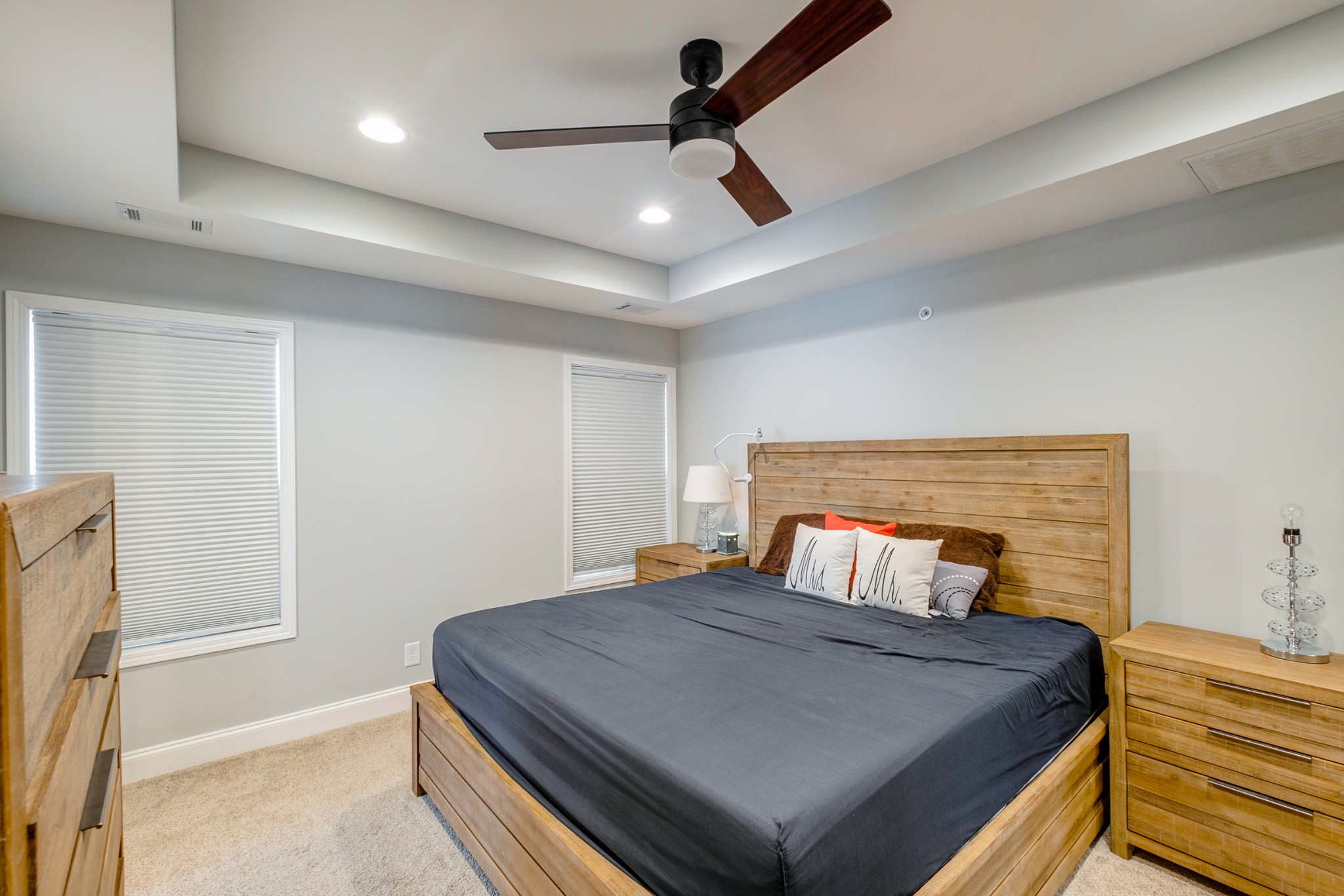 347 Preakness Circle Pleasant View, TN 37146 - Photo 12 of 29 a bedroom with a bed and a ceiling fan