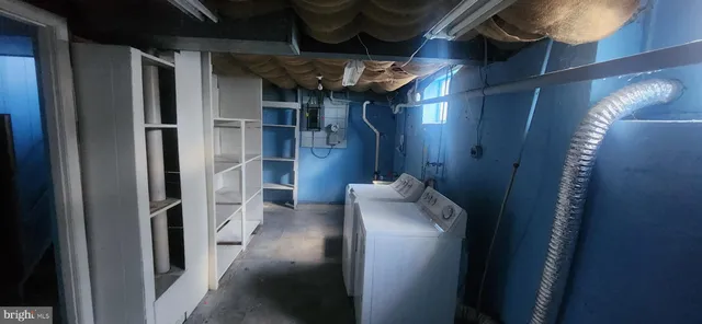 a close view of closet