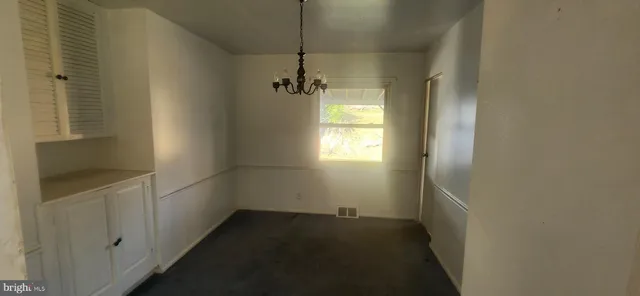 a view of hallway with window